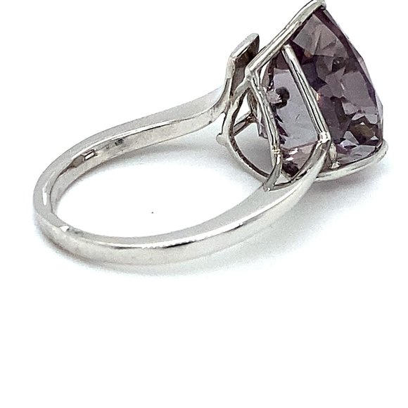 Purple Tourmaline 11.15ct Solid 18K Gold Ring - Picture 5 of 9
